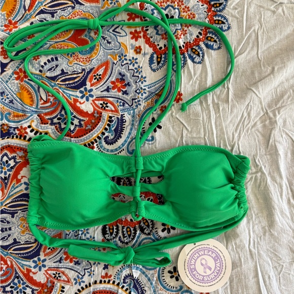 Forever Young Other - NWT Forever Young Vibrant Green Bikini Top